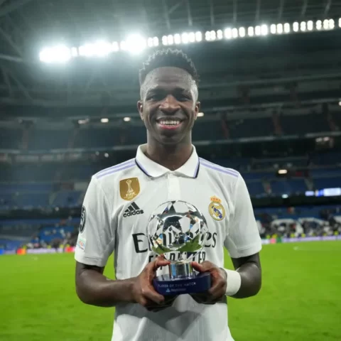 Imagem do post Vinicius Junior vira maior garçom da Champions League
