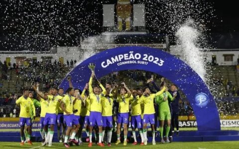Imagem do post Seleção brasileira sub-17 conquista 13º título Sul-Americano
