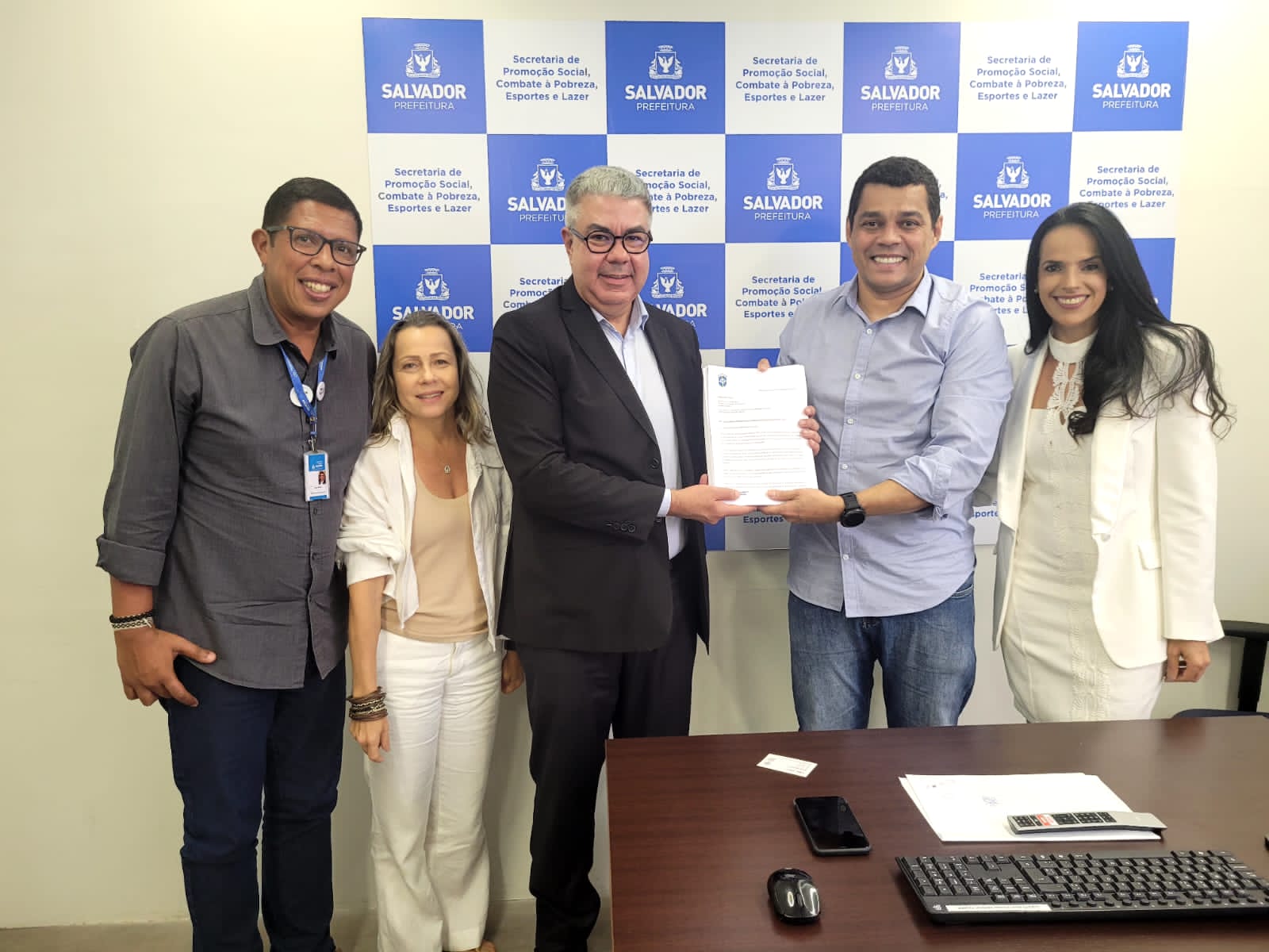 Com Taíse Galvão, reuniões confirmam Salvador como candidata a cidade-sede da Copa do Mundo Feminina