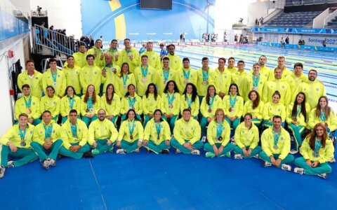 Imagem do post Natação brasileira encerra Pan-Americano de Santiago com 25 medalhas