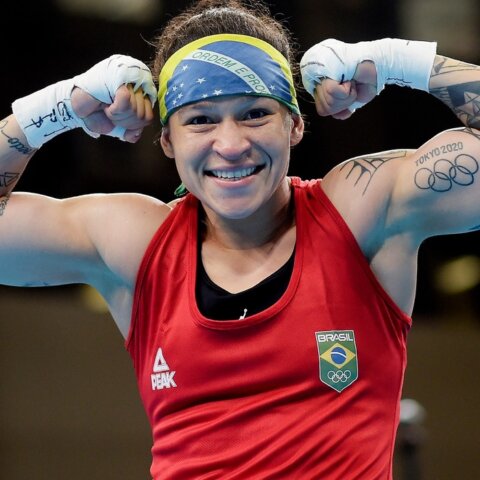 Imagem do post Pan: Bia Ferreira aplica nocaute, garante bronze e vaga em Paris 2024