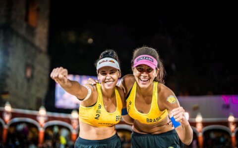 Imagem do post Vôlei de Praia: Duda e Ana Patrícia decidem à noite título do Mundial