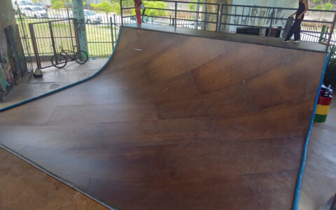 Imagem do post Instituto Skate Cuida e Funarte doam pista de skate para Santo André