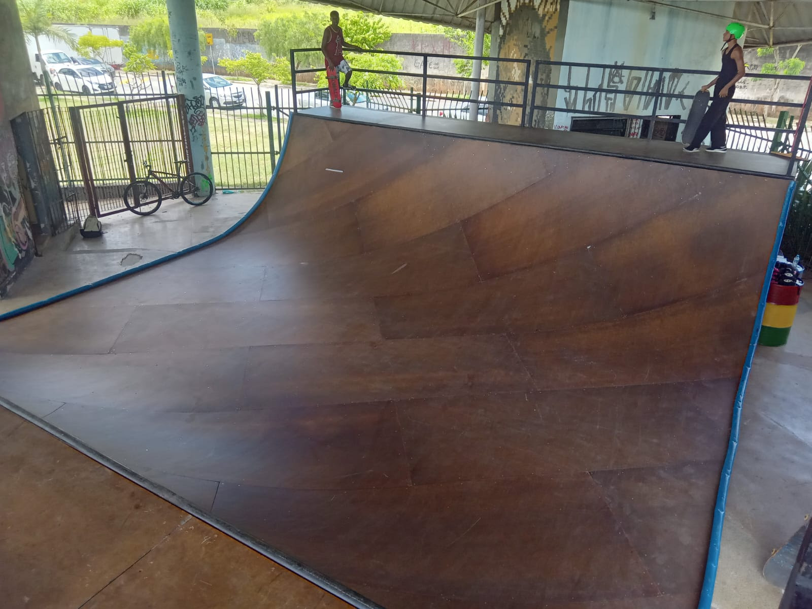 Instituto Skate Cuida e Funarte doam pista de skate para Santo André