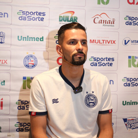 Imagem do post “Jogo da nossa vida”, diz Marcos Felipe sobre jogo contra o Caxias na Copa do Brasil