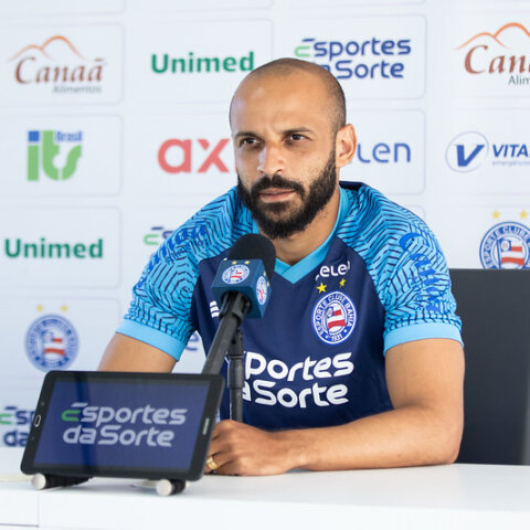 Imagem do post “Clássico é diferente”, diz Thaciano sobre BaVi na Copa do Nordeste