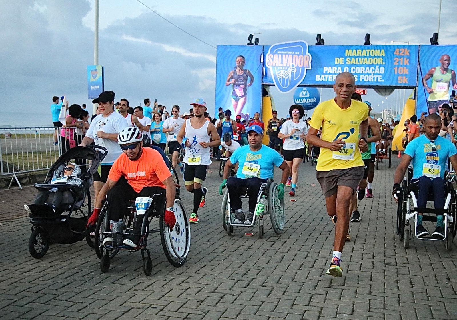Maratona Salvador abre inscrições para pessoas com deficiência