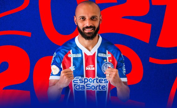 Bahia anuncia renovação de Thaciano