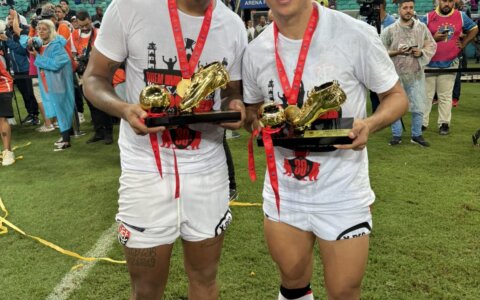 Imagem do post Alerrando e Osvaldo dividem artilharia do Campeonato Baiano