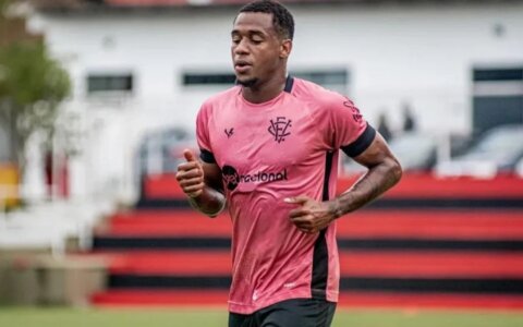 Imagem do post Vitória confirma lesão no ligamento do joelho de Dudu, que está fora do Ba-Vi