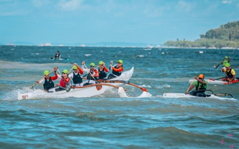 Imagem do post Copa de canoa havaiana reuniu atletas de quatro estados na Bahia de Todos-os-Santos