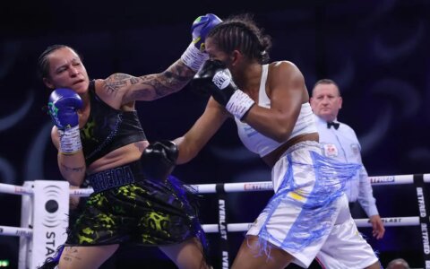 Imagem do post Bia Ferreira derrota argentina e é campeã mundial no boxe profissional