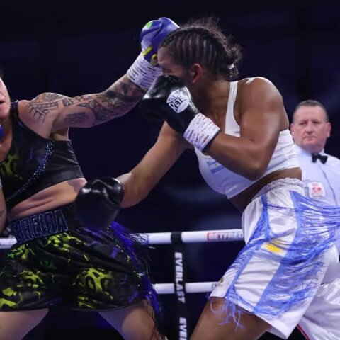 Imagem do post Bia Ferreira derrota argentina e é campeã mundial no boxe profissional