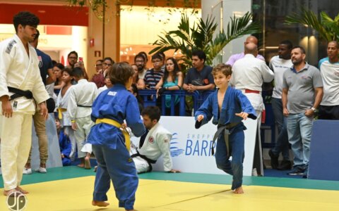 Imagem do post Shopping Barra recebe 2ª etapa do Circuito Kids Judô neste final de semana