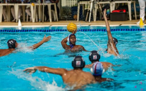 Imagem do post Atletas do programa Natação em Rede disputam competição nacional de polo aquático no Pará