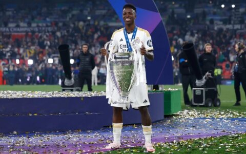 Imagem do post Vini Jr é eleito o melhor jogador da Champions