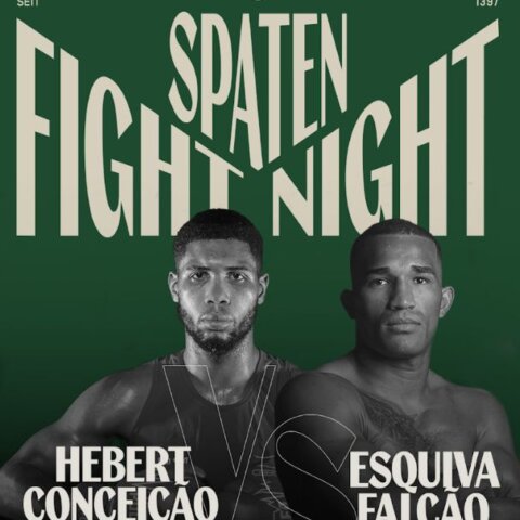 Imagem do post Rivalidade à prova: Hebert Conceição e Esquiva Falcão fazem esperado duelo na Spaten Fight Night