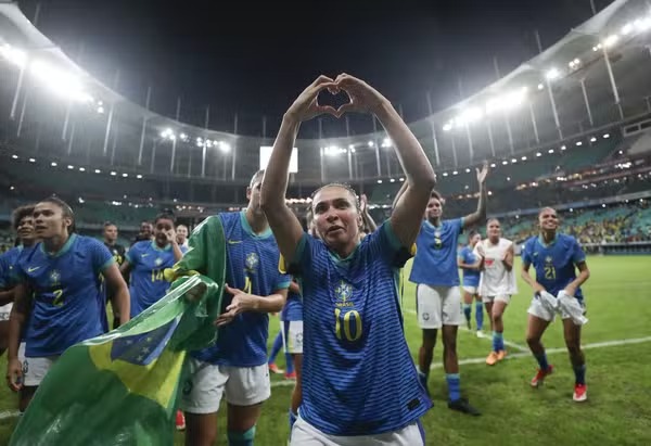 Ranking da Fifa feminino: Brasil sobe uma posição antes de Olimpíadas