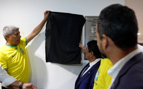 Imagem do post Presidente da CBF recebe homenagem na Arena Fonte Nova