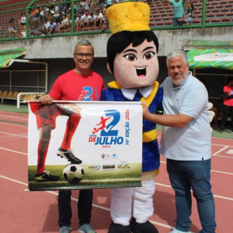 Imagem do post “Extraordinária a competição com o nível técnico elevadíssimo”, relata o diretor-geral da Sudesb, Vicente Neto, sobre a Copa 2 de Julho de 2024