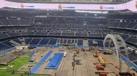 Imagem do post Real Madrid prepara estádio para apresentação de Mbappé