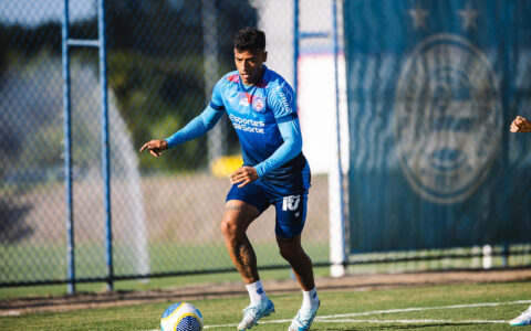 Imagem do post Bahia realiza treinamento de olho no Fortaleza; Biel segue de fora