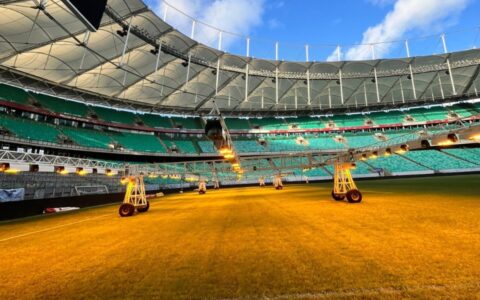 Imagem do post Arena Fonte Nova: Novo painel de led, reconhecimento facial e gramado híbrido