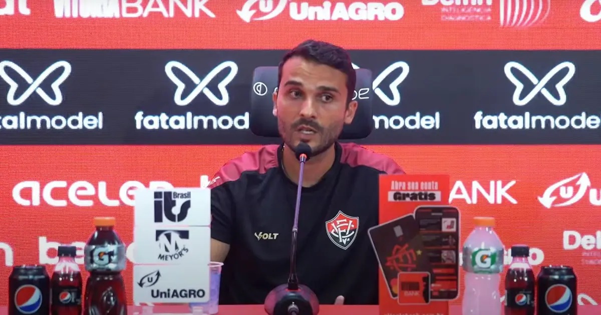 Esthépano Dijan avalia empate com o Cruzeiro e ressalta bom desempenho do Vitória no 2º turno