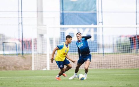 Imagem do post Dupla segue de fora no time do Bahia contra o Fluminense