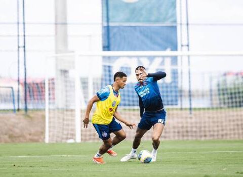Imagem do post Dupla segue de fora no time do Bahia contra o Fluminense