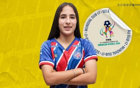 Imagem do post Jogadora do Bahia é convocada para a Copa do Mundo Sub-17