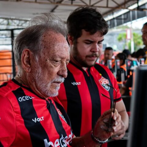 Imagem do post Vitória implementa reconhecimento facial em todos setores do Barradão
