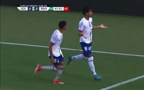 Imagem do post Bahia larga na frente na Copa do Brasil Sub-20