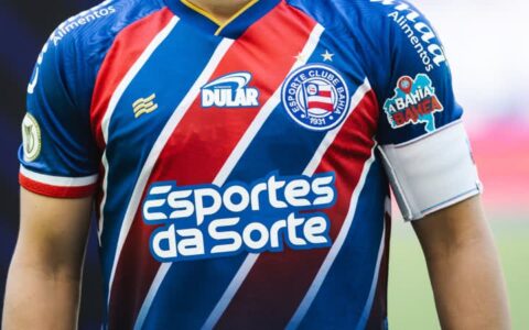 Imagem do post CBF autoriza Bahia utilizar patrocínio da Esportes da Sorte na camisa, diz site