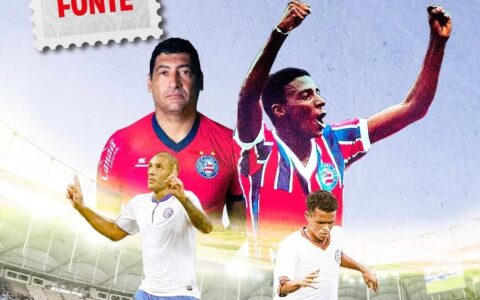 Imagem do post “Vou jogar na Fonte”, Bahia anuncia jogo entre torcedores e ídolos