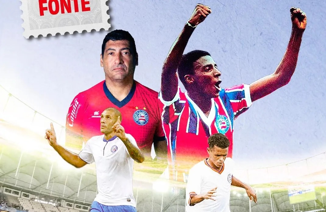 “Vou jogar na Fonte”, Bahia anuncia jogo entre torcedores e ídolos