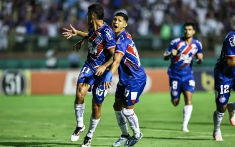 Imagem do post Bahia goleia Jacuipense e se classifica para a final do Campeonato Baiano