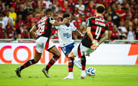 Imagem do post Com time misto, Bahia perde para o Flamengo e encerra sequência de vitórias no Brasileirão