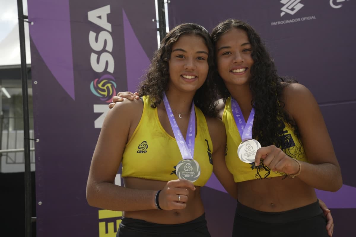 Gêmeas baianas conquistam vice-campeonato no Circuito Brasileiro Sub-19 de Vôlei de Praia