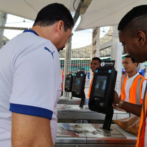 Imagem do artigo Arena Fonte Nova reforça a obrigatoriedade da biometria facial para acesso aos jogos