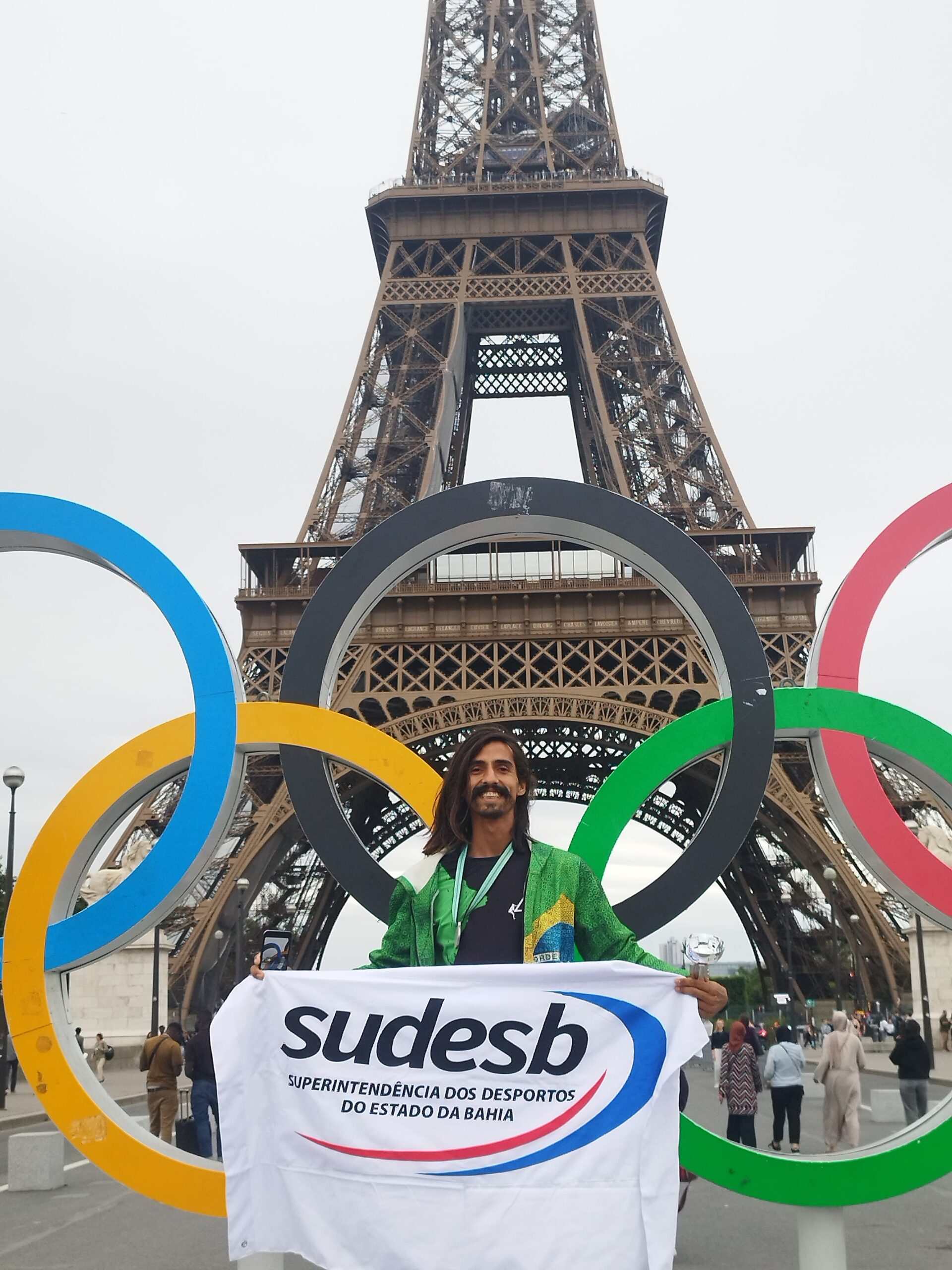 Baiano conquista medalha de prata em mundial de slackline na França