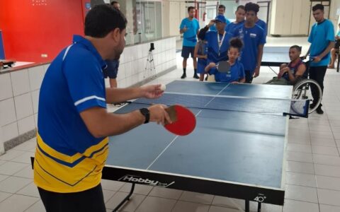 Imagem do post Centro de Referência Paralímpico Bahia passa a oferecer aulas de tênis de mesa para jovens