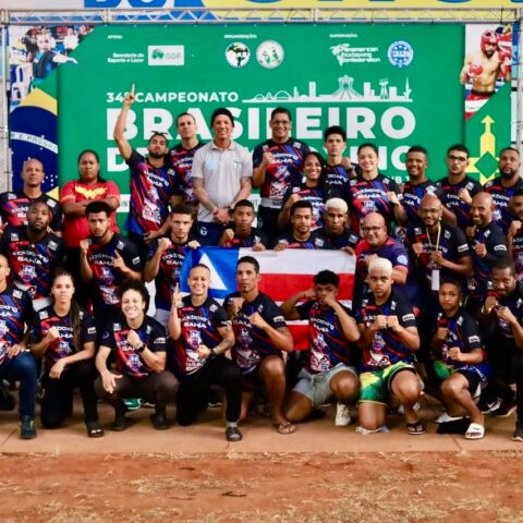 Imagem do artigo Atletas baianos conquistam 20 medalhas no Campeonato Brasileiro de Kickboxing, em Brasília