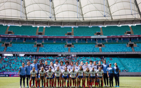 Imagem do post Mulheres de Aço garantem vaga para as quartas de final com duas rodadas de antecedência