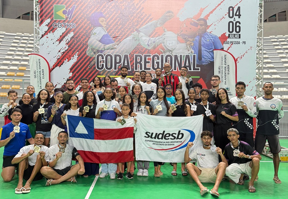 Bahia conquista 31 medalhas na Copa Regional Nordeste de Taekwondo