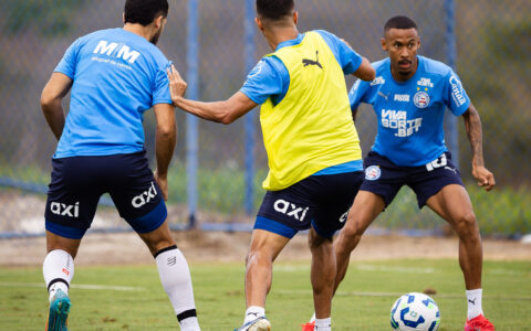 Imagem do artigo Sem Erick Pulga, Bahia finaliza preparação para enfrentar o Sport