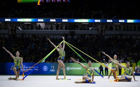 Imagem do artigo Brasil faz história e conquista medalha inédita no Mundial de Ginástica Rítmica