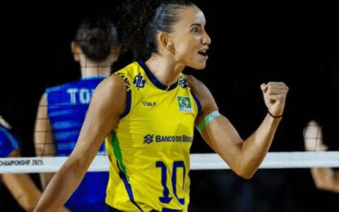 Imagem do artigo Brasil atropela Grécia no Mundial Feminino de Vôlei e estreia com vitória