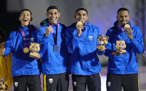 Imagem do artigo Brasil quebra recorde de medalhas no Pan Júnior 2025