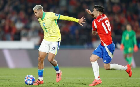 Imagem do artigo Brasil encara Chile nesta quinta, no último jogo em casa pelas Eliminatórias